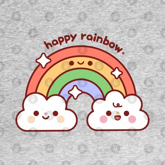 Happy Rainbow Kawaii by kudasai